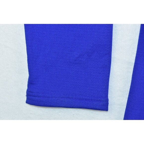 North Face Mountain Peaks Men's Sweatshirt Size XL 1/4 Zip Blue Pullover Logo Co - Picture 6 of 15